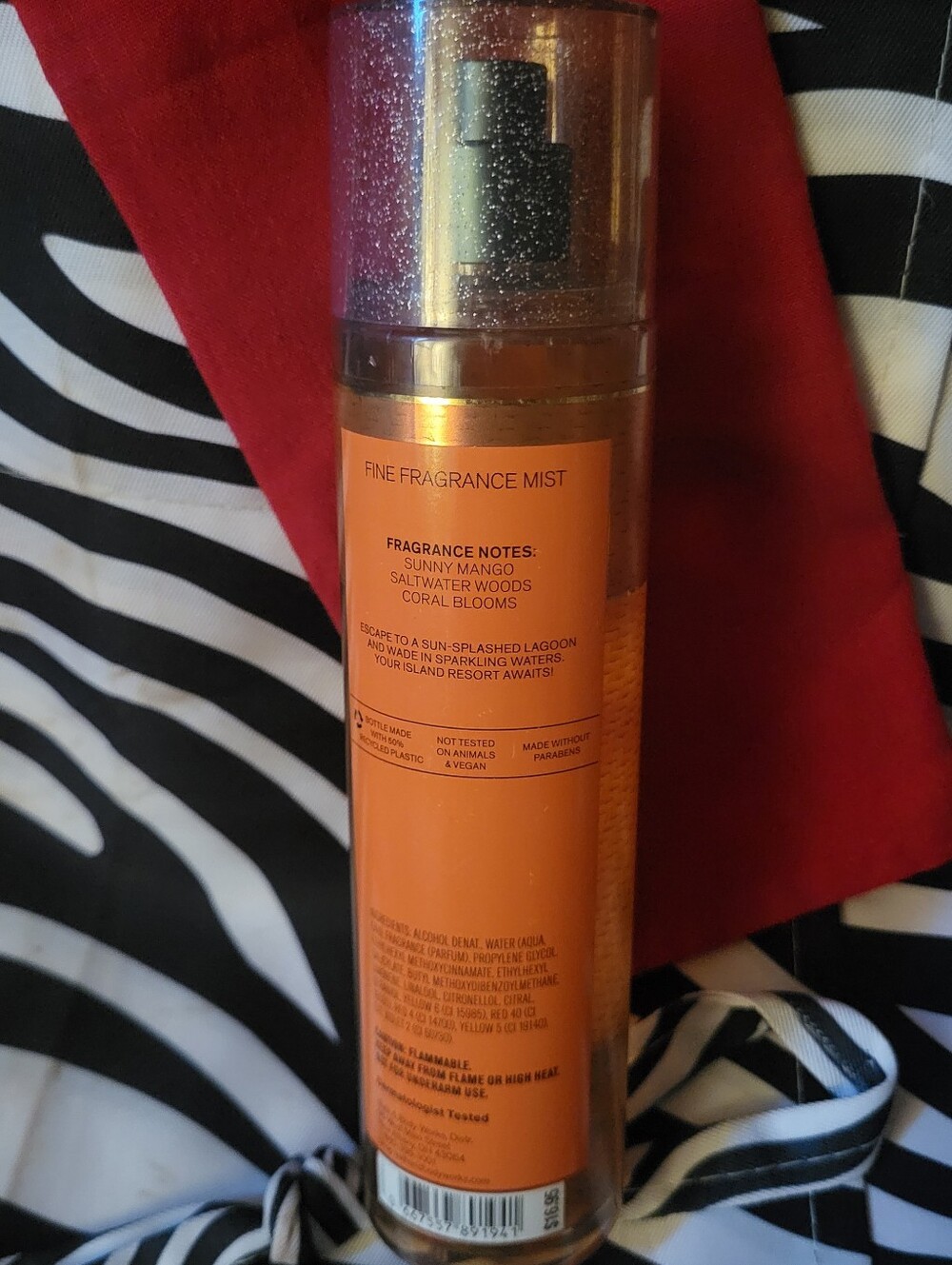 Women's Body Mist (GOLDEN MANGO LAGOON) By Bath & Body Works - Picture 2 of 6